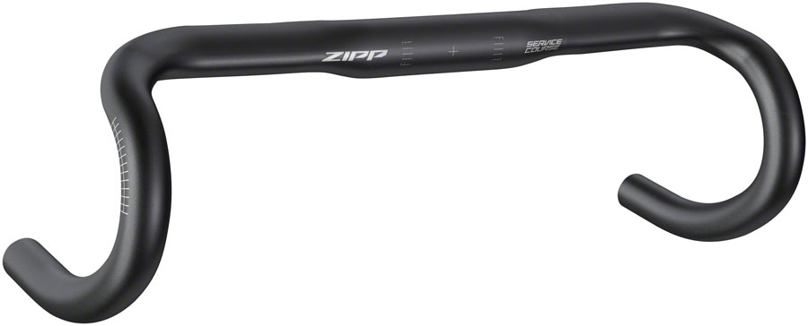 Zipp Service Course 70 Ergo Drop Handlebar - Aluminum 31.8mm Bead Blast Black B2 - Image 4