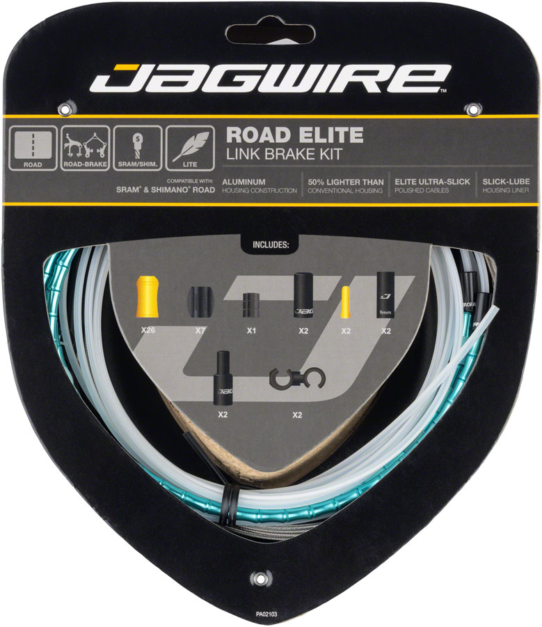 Jagwire Road Elite Link Brake Cable Kit - SRAM/Shimano Ultra-Slick Uncoated Cables - Image 17 Jagwire Road Elite Link Brake Cable Kit - SRAM/Shimano Ultra-Slick Uncoated Cables - Image 17