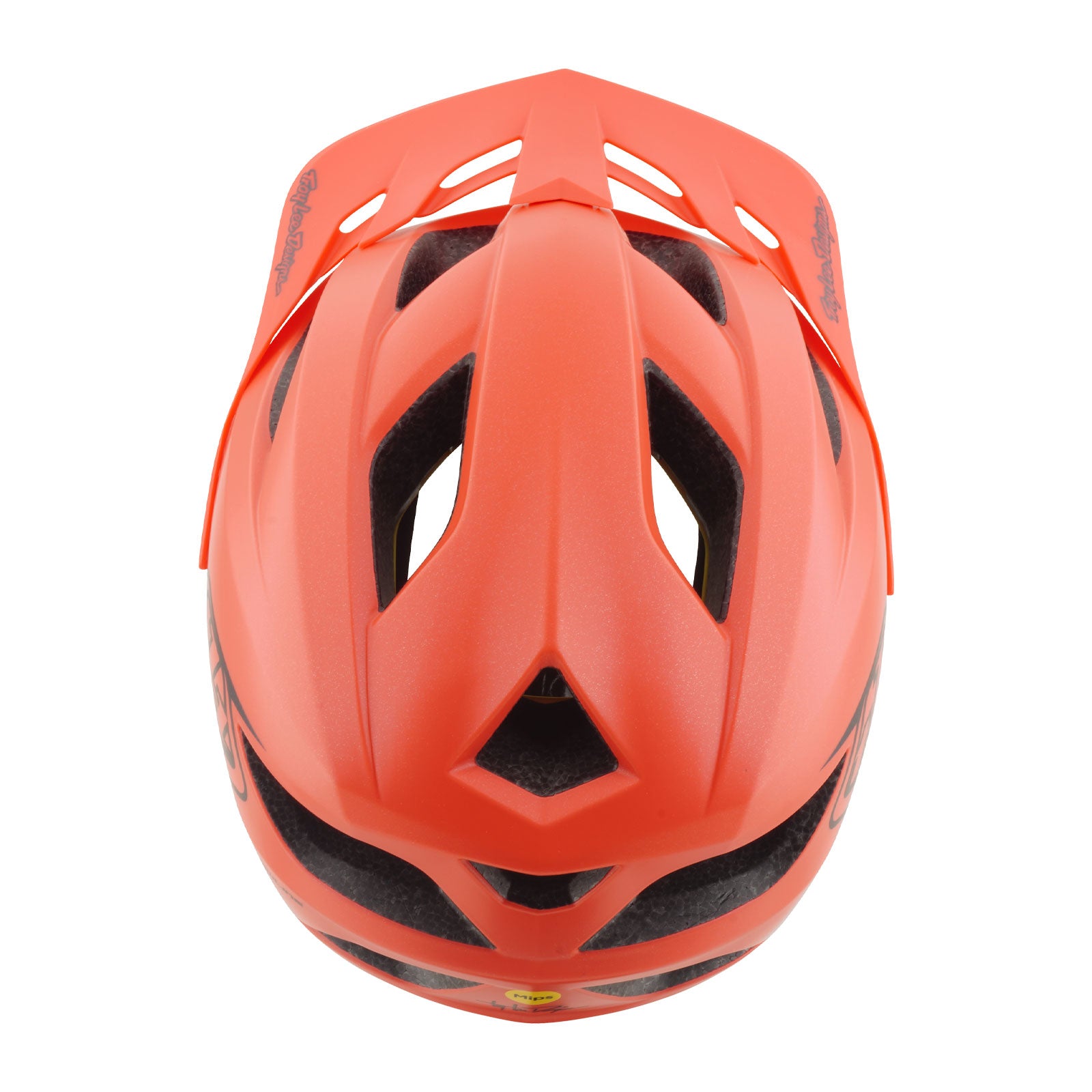 Youth Flowline Helmet Point Coral / Charcoal - Image 4
