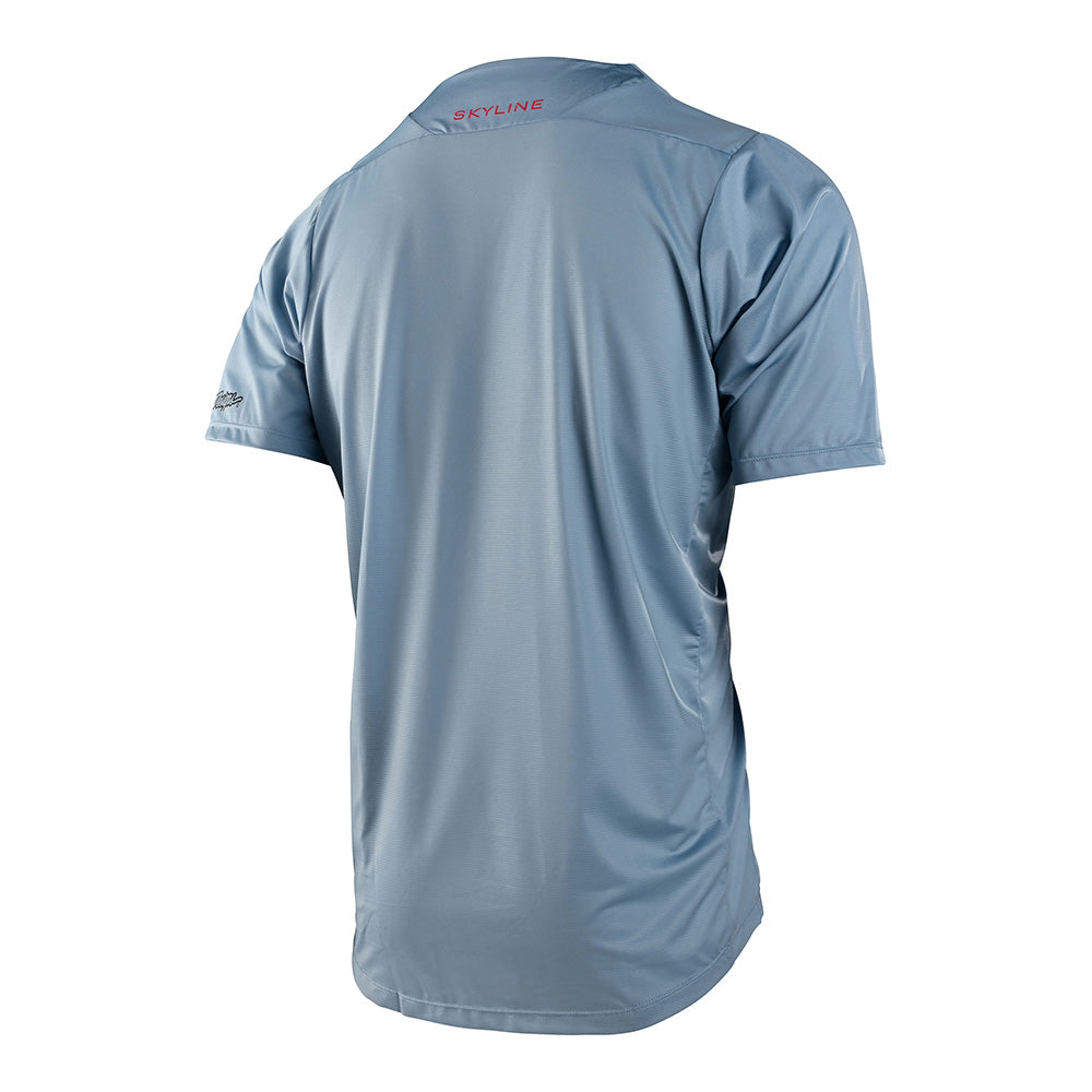 Skyline SS Jersey Jet Fuel Ice Blue - Image 3