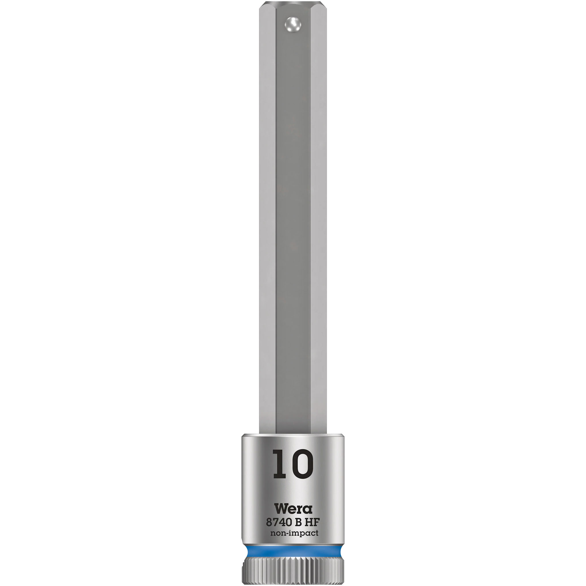Wera Tool 3/8" 8740 B HF1 Zyklop Long Hex Bit Socket 10mm