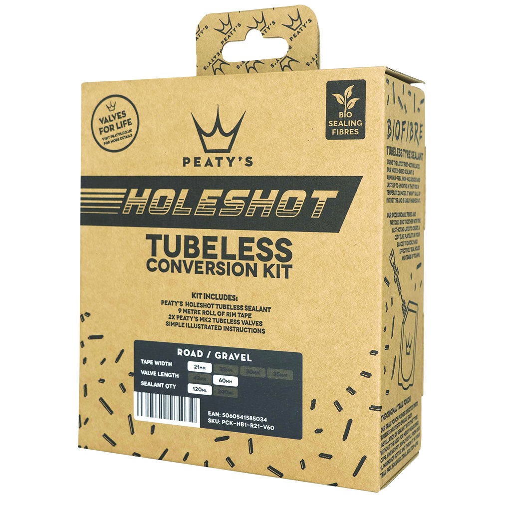 Peaty's Holeshot Tubeless Conversion Kit