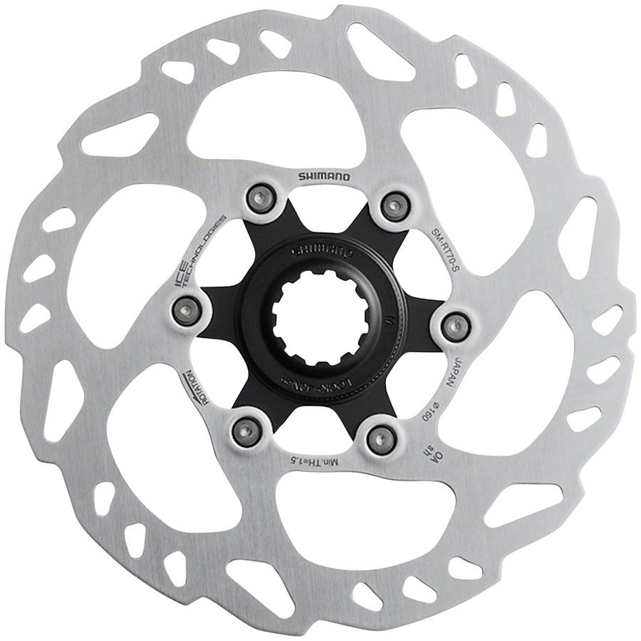 Shimano SLX SM-RT70 Disc Brake Rotor - Center Lock, Silver variant 3