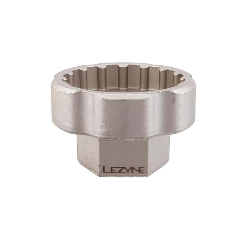 Lezyne External Socket Lockring Tool External BB Socket 16-Notch 3/8`