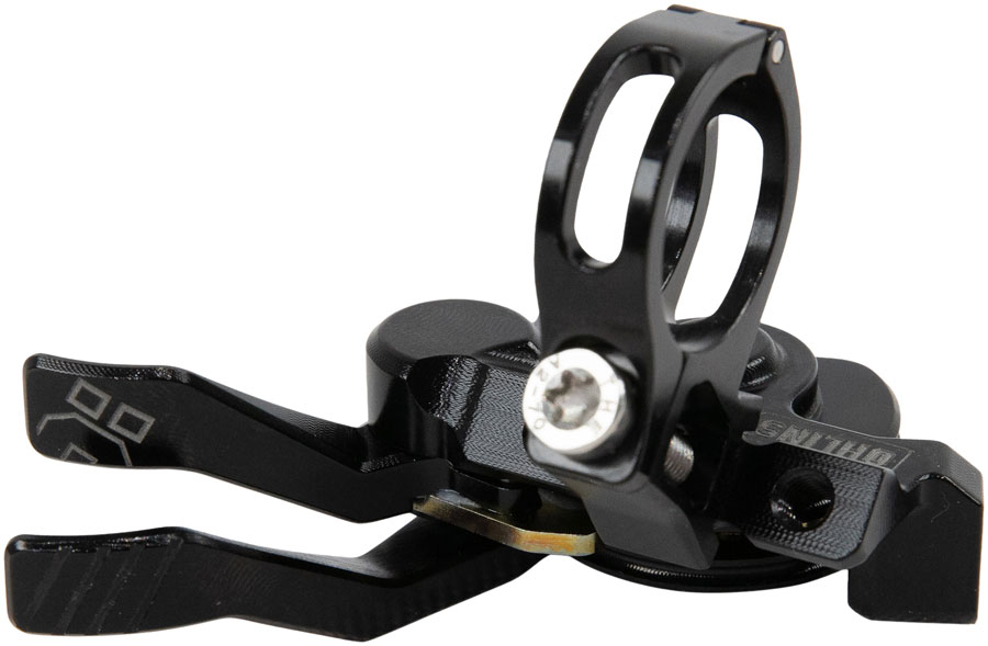 Ohlins Suspension Fork Rear Shock Remote Lever - For RXC34 Forks TXC Shocks 3-position Matchmaker Compatible BLK Ohlins Suspension Fork Rear Shock Remote Lever - For RXC34 Forks TXC Shocks 3-position Matchmaker Compatible BLK