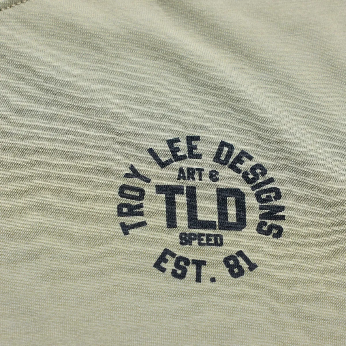 Womens Lilium Ride SS Tee Stamps Sage - Image 3