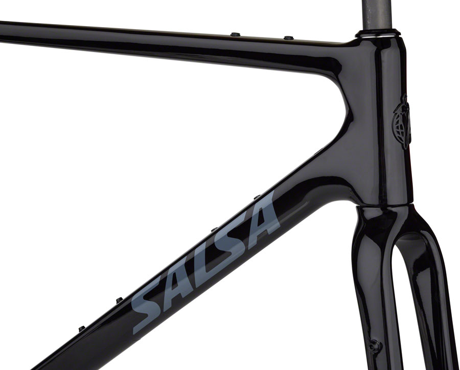 Salsa Warbird C Frameset - 700c, Carbon, Black - Image 2