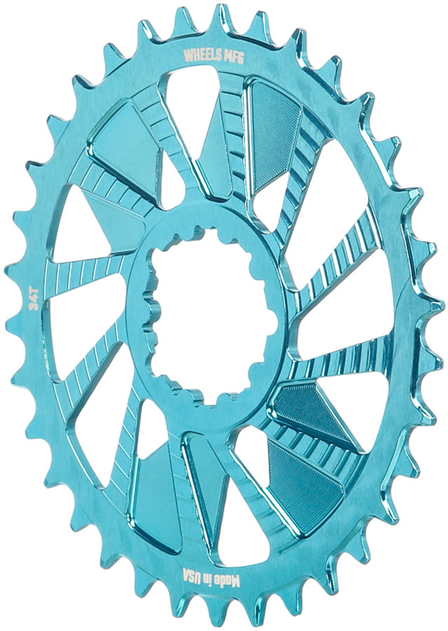 Wheels Manufacturing 3-Bolt Direct Mount T-Type Chain Compatible Chainring - Image 2