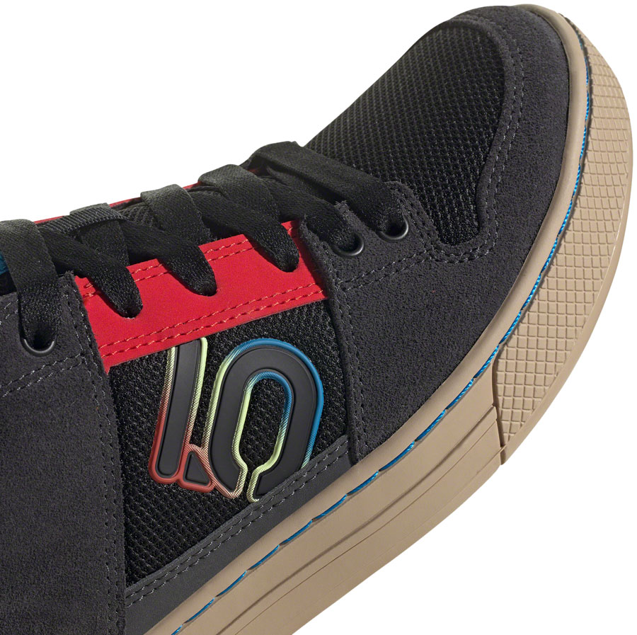 Five Ten Freerider Flat Shoes - Men's, Core Black/Carbon/Pulse Lime - Image 3