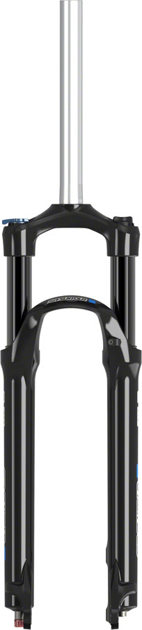 SR Suntour X1 Suspension Fork - 100mm, 1-1/8" Steerer Tube, 100mm Travel, Disc, Black - Image 3