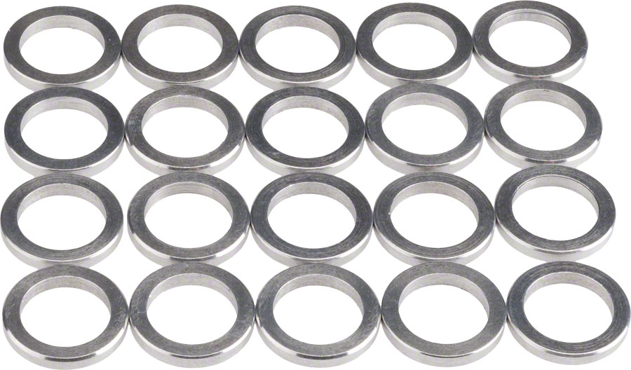 Wheels Manufacturing Aluminum Chainring Spacers - Bag of 20 variant 2