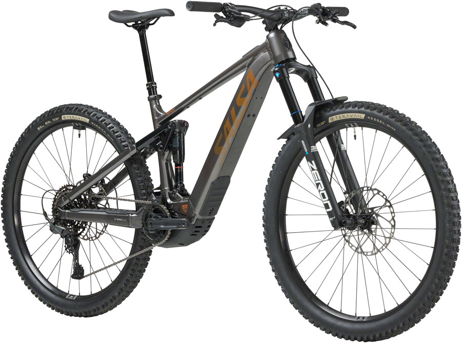 Salsa Notch Cues 10 Ebike - 29", Aluminum, Charcoal Black - Image 2