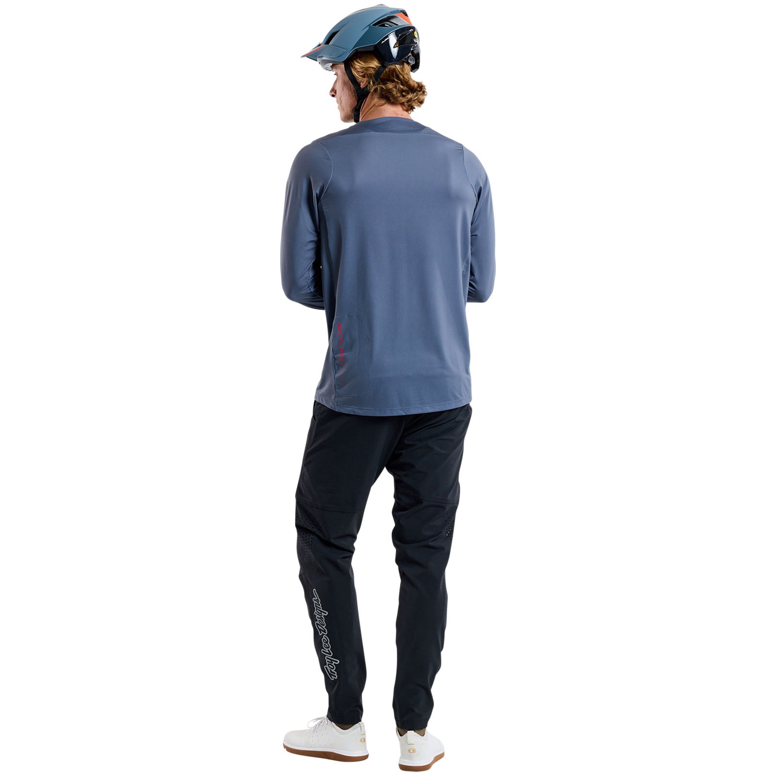Skyline Long Sleeve Jersey Mono Steel Blue - Image 12