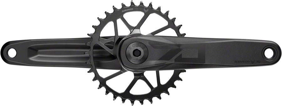 SRAM Eagle 70 T-Type Wide Crankset - 12-Speed 32t Chainring Direct Mount 2-Guards DUB Spindle - Image 2