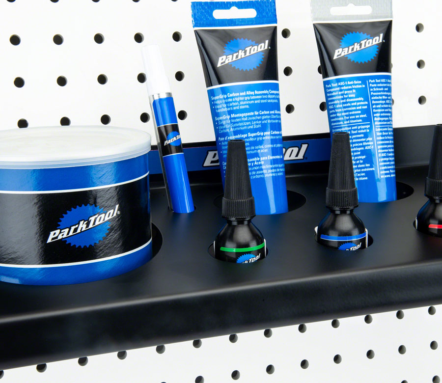 Park Tool JH-2 Wall-Mounted Lubricant & Compound Organizer - Image 4