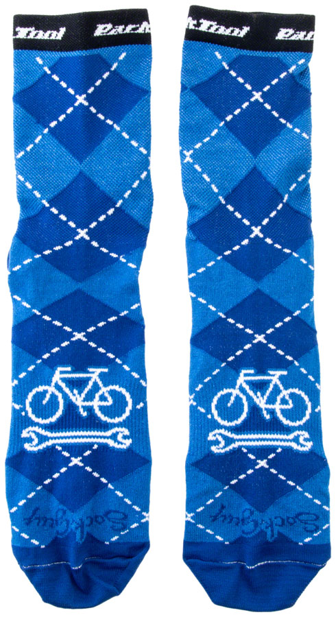 Park Tool SOX-5 Cycling Socks - Blue - Image 3