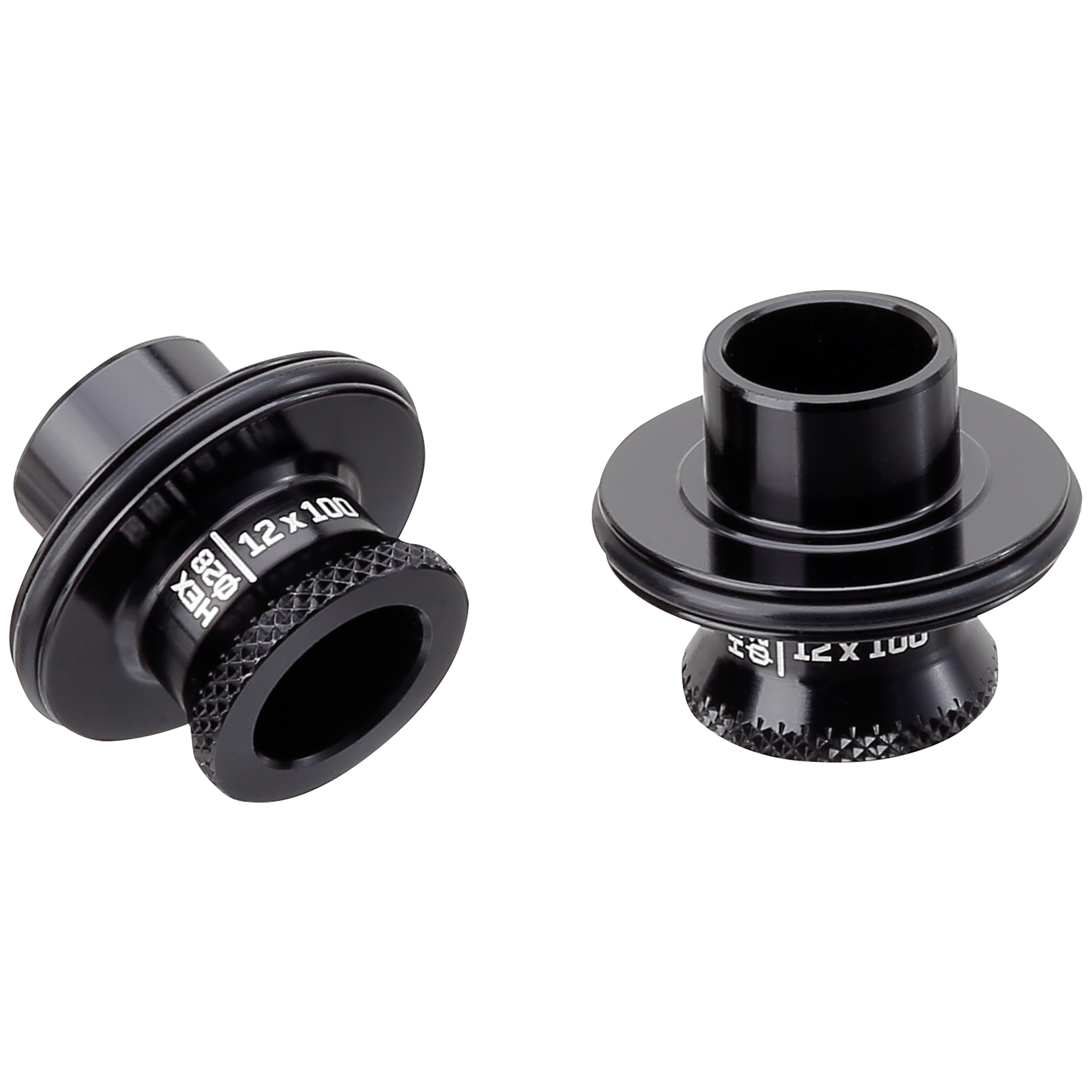 Spank HEX 028 Front Hub End Cap Kit - 12x100mm thru axle Spank HEX 028 Front Hub End Cap Kit - 12x100mm thru axle