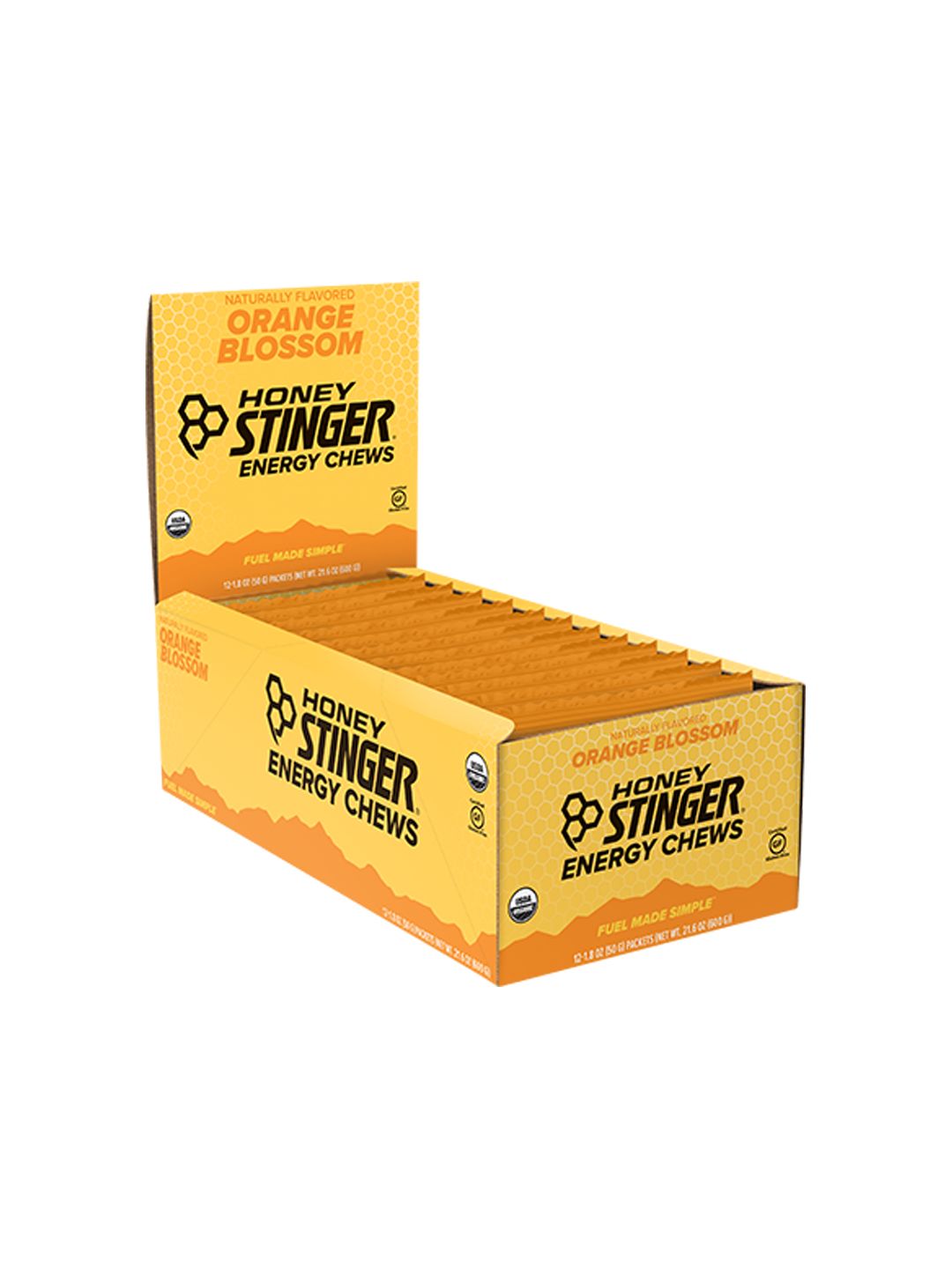 Supplement Honey Stinger Chews Orange 12 Pack