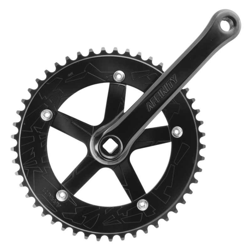 Affinity Pro Track 170mm crankset black Affinity Pro Track 170mm crankset black