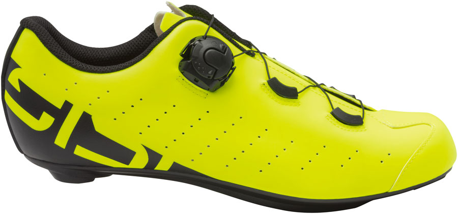 SIDI Fast 2 Road Shoes - Men's Yellow Fluo/Black 45