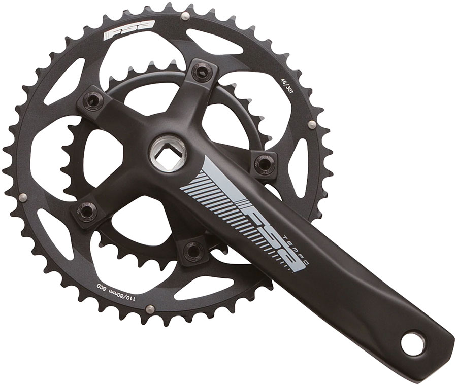 FSA Tempo Crankset 50/34T 172.5mm JIS N10