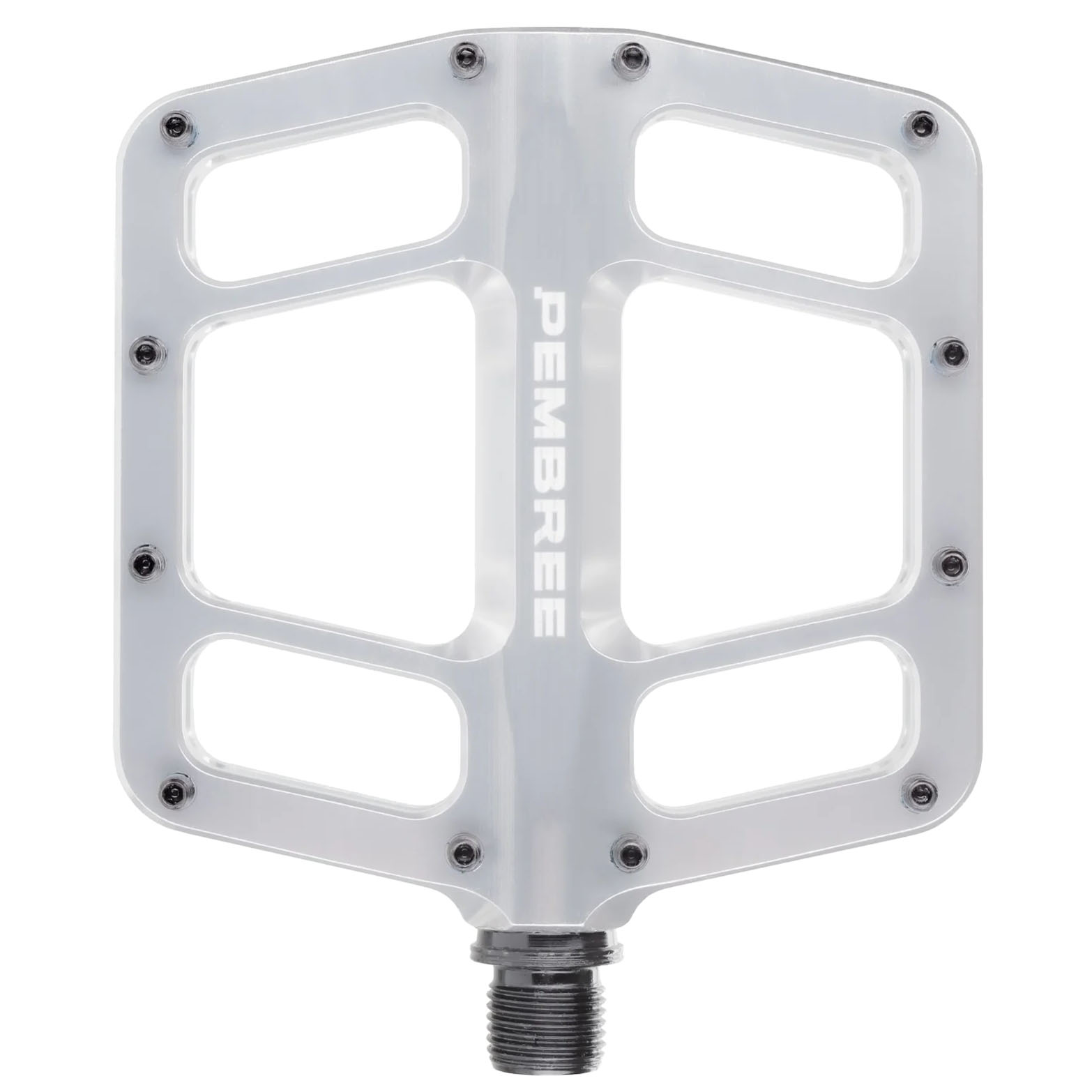PEMBREE D3A Platform Pedals Small Silver