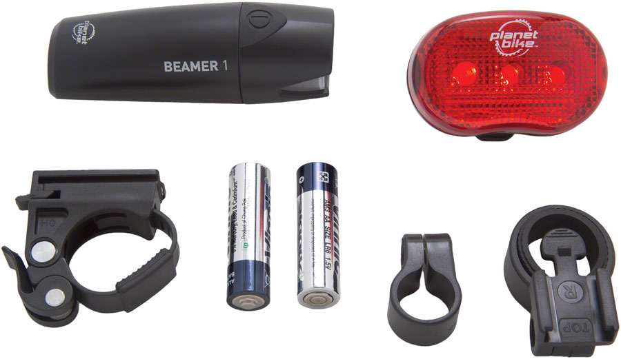 Planet Bike Beamer 1/Blinky 3 Headlight/Taillight Set - Image 4