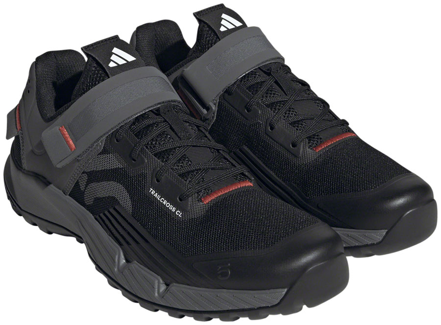 Five Ten Trailcross Mountain Clipless Shoes - Women's Core BLK/Gray Three/Red 6.5