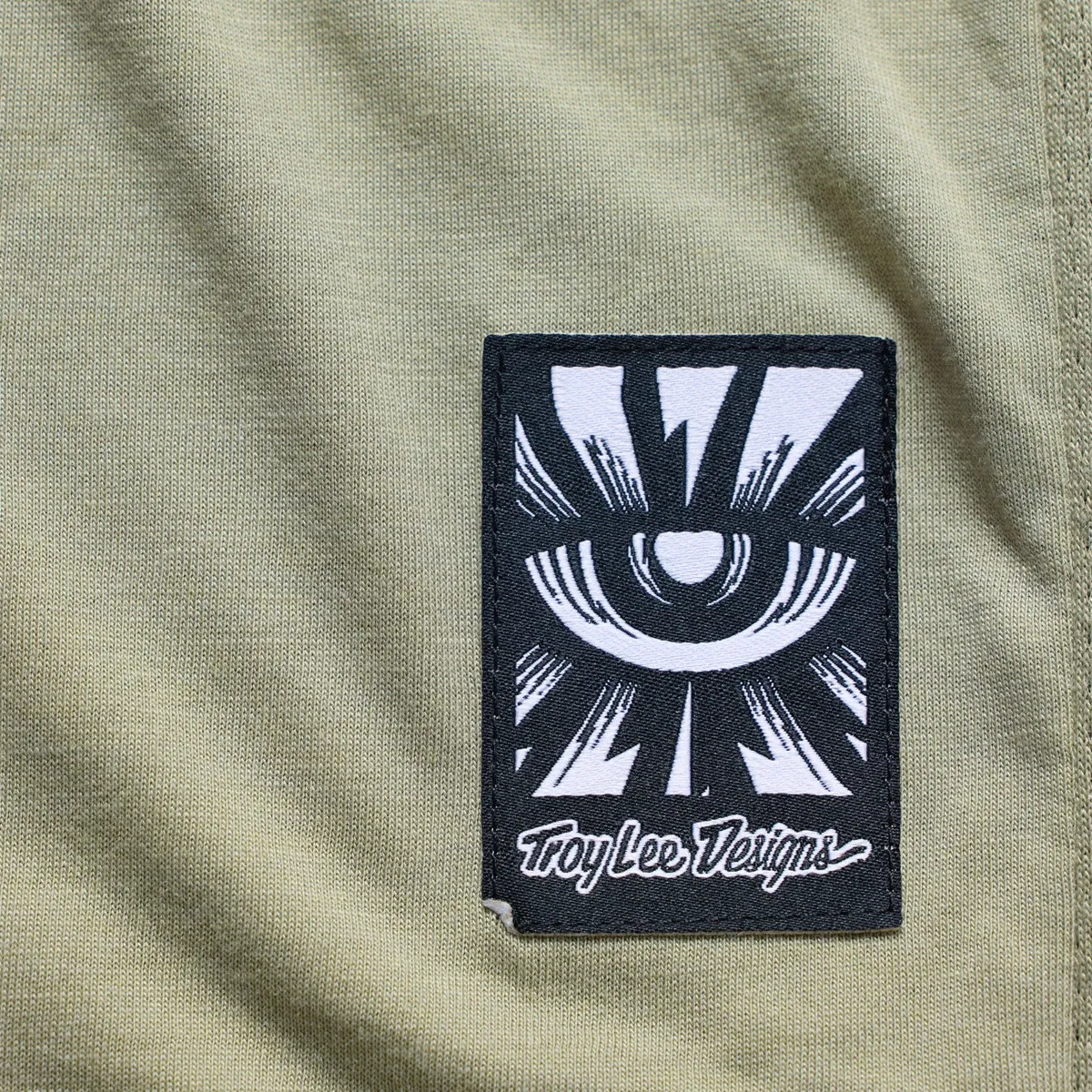 Womens Lilium Ride SS Tee Stamps Sage - Image 5