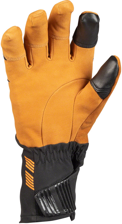 45NRTH 2024 Sturmfist 5 LTR Leather Gloves - Tan/Black, Full Finger - Image 6