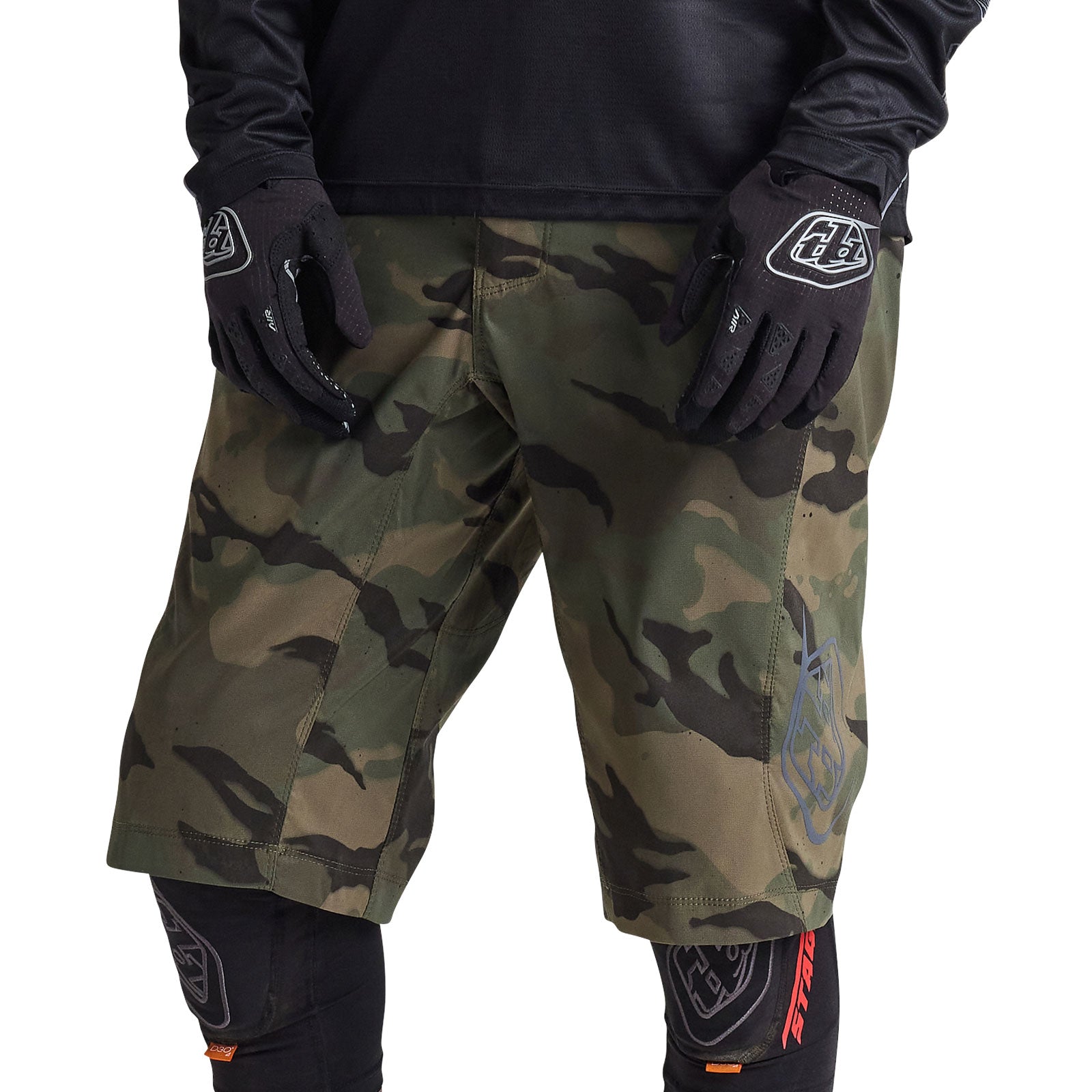 Flowline Short W/Liner Spray Camo Army - Image 7