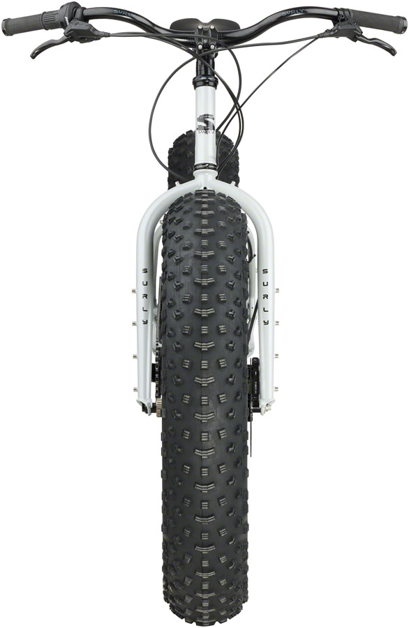 Surly Moonlander Fat Tire Bike - 24", Steel, Lunar Dust Gray - Image 4