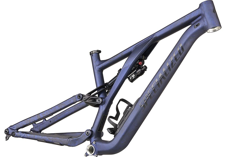 Specialized Stumpjumper Evo Alloy Ltd Frm Frame Satin Blue Onyx / Black / Limestone S1