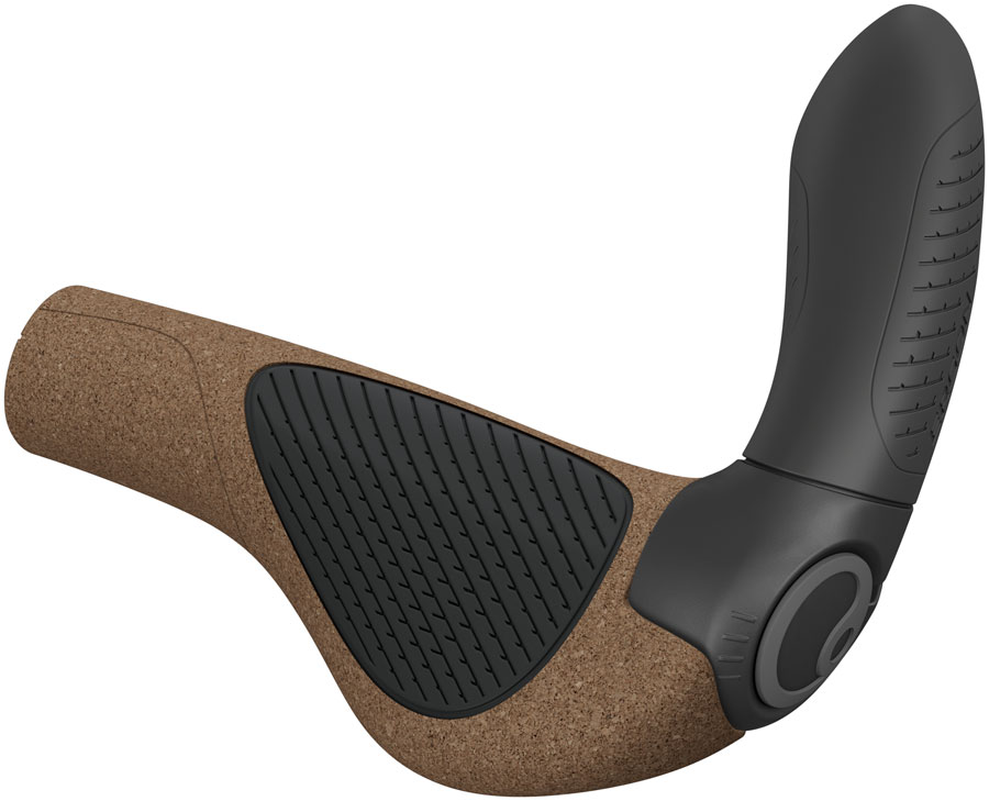 Ergon GP4 Evo BioKork Grips - Lock-On Small Black/Tan
