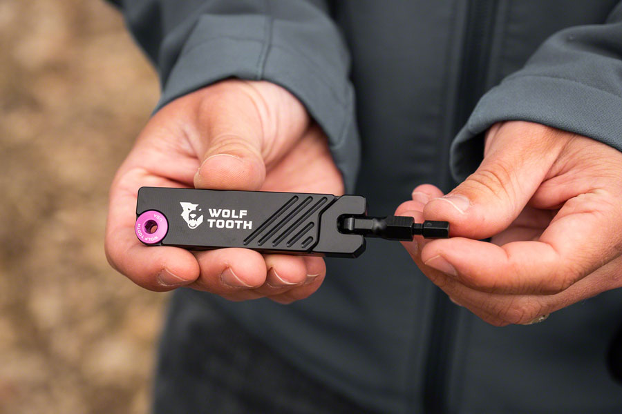 Wolf Tooth 6-Bit Hex Wrench Multi-Tool with Keyring - Image 8