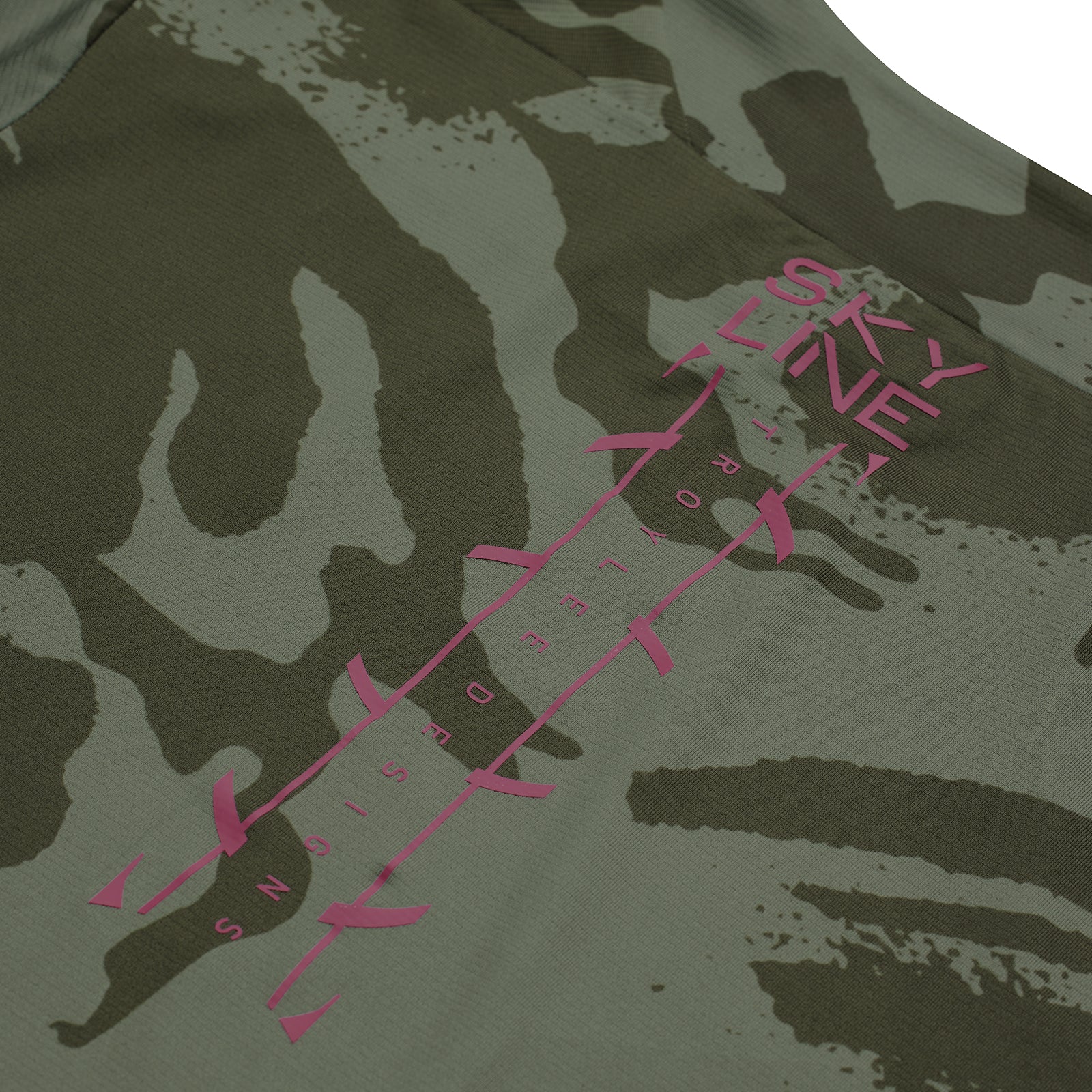 Skyline SS Jersey Shadow Camo Olive - Image 4
