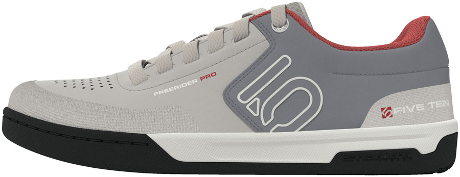 Five Ten Freerider Pro Flat Shoes - Men's Alumina/Off White/Gray 3 15