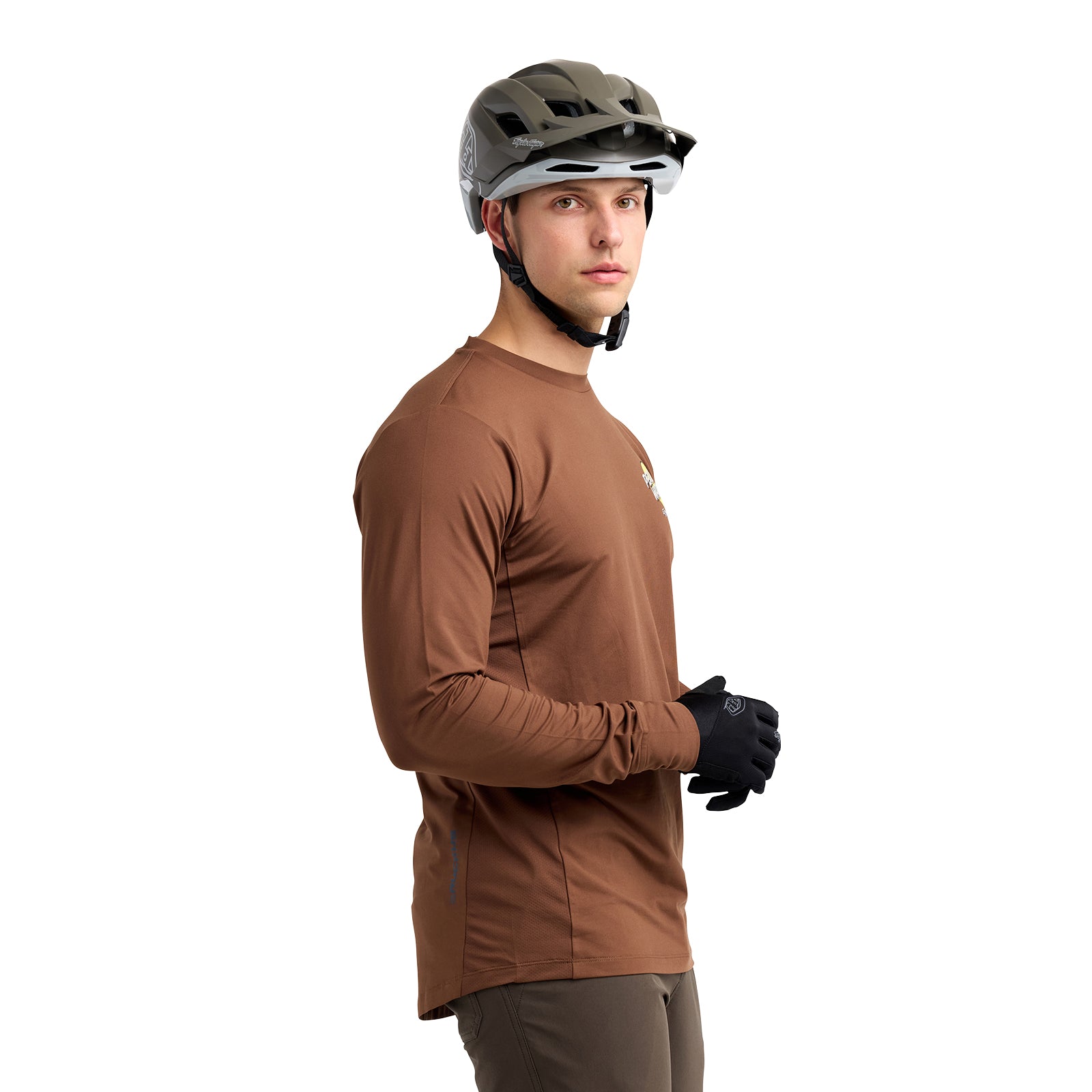Ruckus Long Sleeve Ride Tee Wheelies Chocolate - Image 9