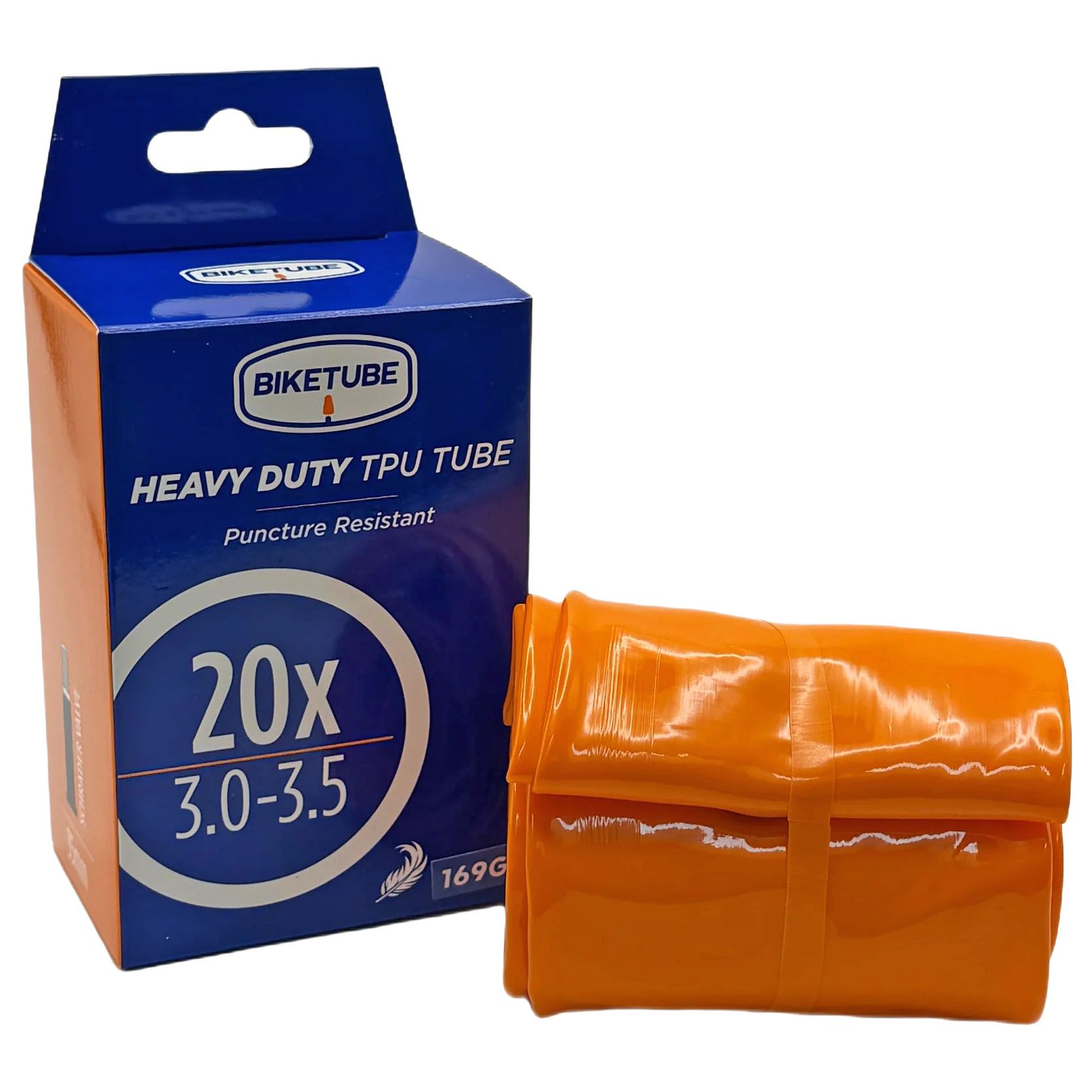 BikeTube Heavy Duty EBike Tube 20x3.0-3.5" SV 35mm