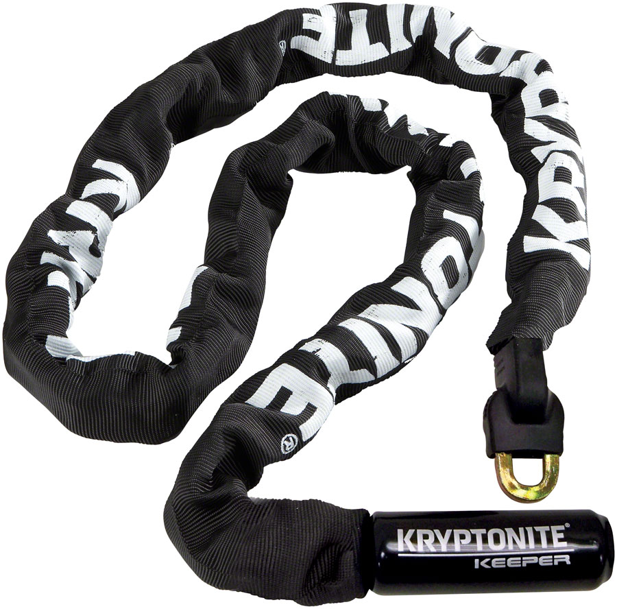 Kryptonite Keeper 712 Chain Lock with Key: 3.93' (120cm) Kryptonite Keeper 712 Chain Lock with Key: 3.93' (120cm)