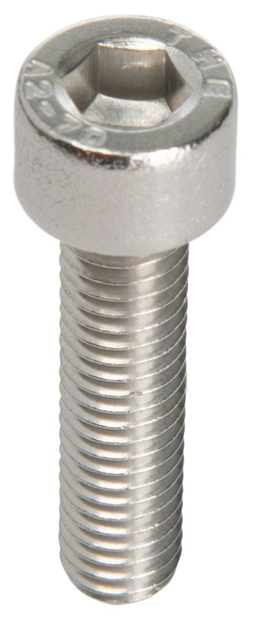 M6 x 25.0mm Stainless Socket Cap Head Bolt: Bag/10 M6 x 25.0mm Stainless Socket Cap Head Bolt: Bag/10