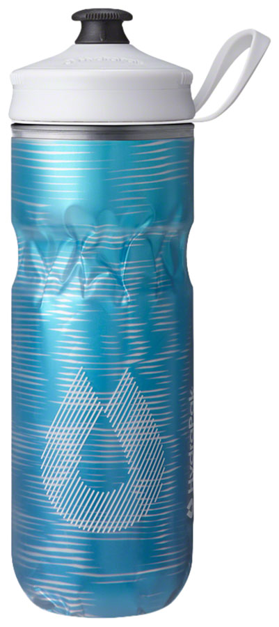 Hydrapak Polar Sport Pulse Insulated Water Bottle - 20oz Blue