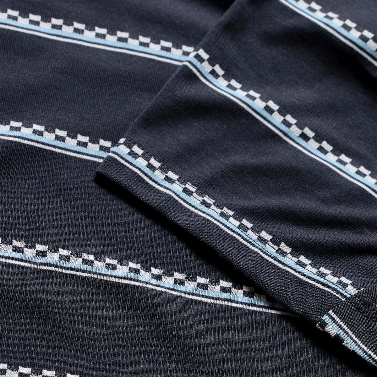 Skyline Ride SS Tee Checked Out Carbon - Image 6
