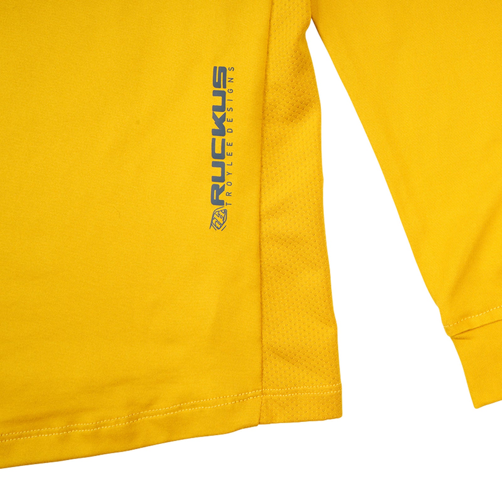 Youth Ruckus Long Sleeve Ride Tee Eyez Safron - Image 3