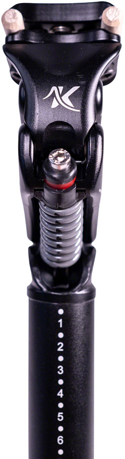 Cirrus Kinekt Suspension Seatpost - Aluminum 80-180lb Rider, Black - Image 3