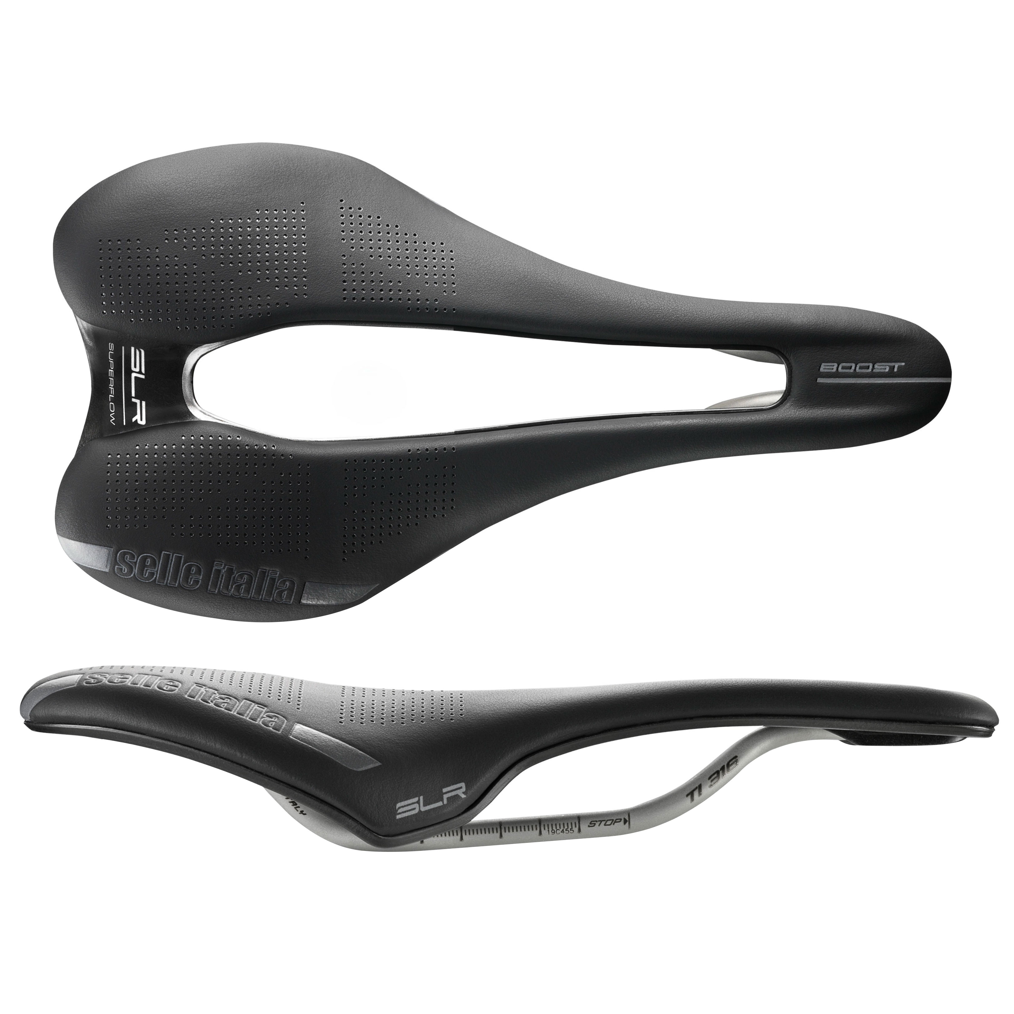 Selle Italia SLR Boost Superflow L3 TI 316 Blk