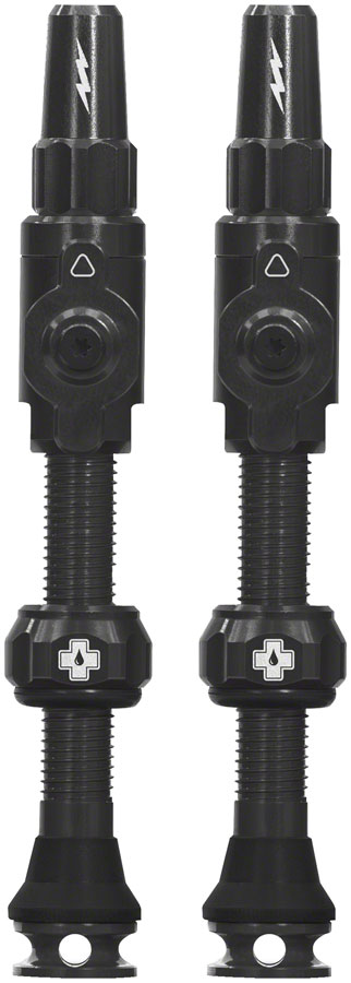Muc-Off Big Bore Lite Tubeless Valve Stems - Large 45mm Black