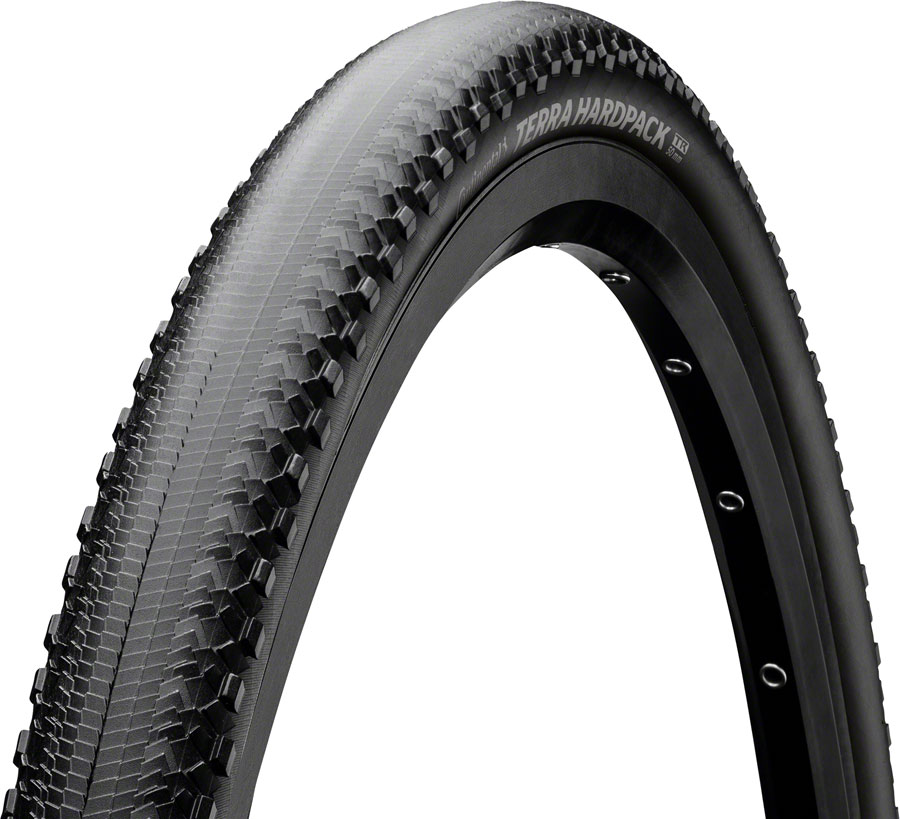 Continental Terra Hardpack Tire - Tubeless, Folding, Black, PureGrip ShieldWall System