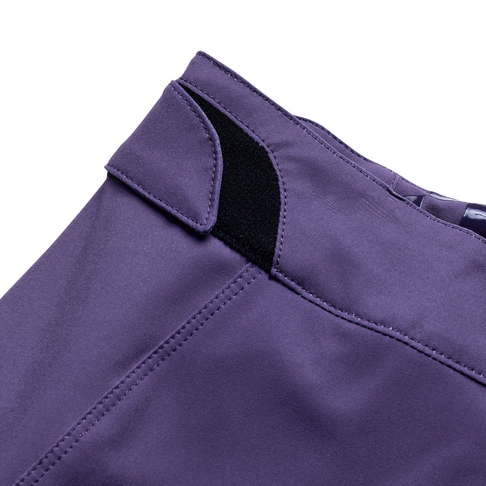 Womens Lilium Short Shell Solid Deep Purple - Image 3