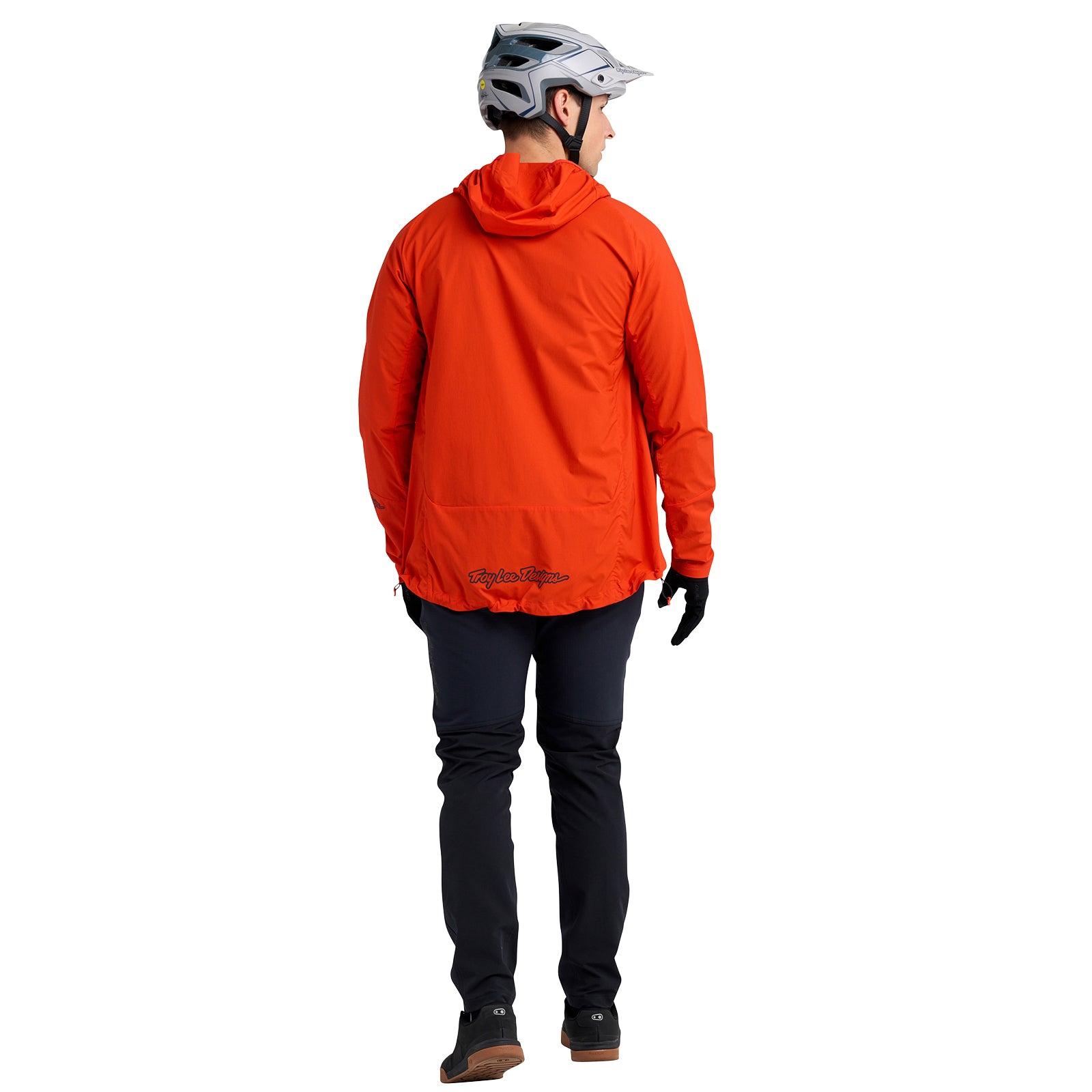 Drift Windbreaker Mono Fire Orange - Image 7